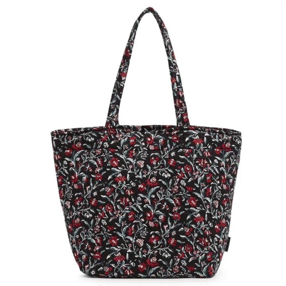Vera Bradley Perennials Noir Grand Tote